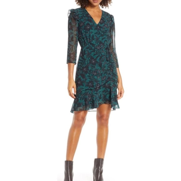 Sam Edelman Dresses & Skirts - NWT Sam Edelman “Ditsy-Print” Midi Dress